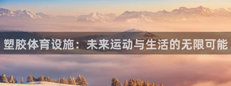 意昂4娱乐平台：塑胶体育设施：未来运动与生活的无限可