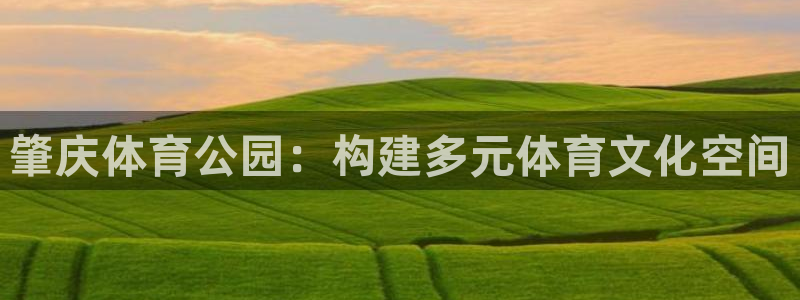 海南意昂体育4：肇庆体育公园：构建多元体育文化空间