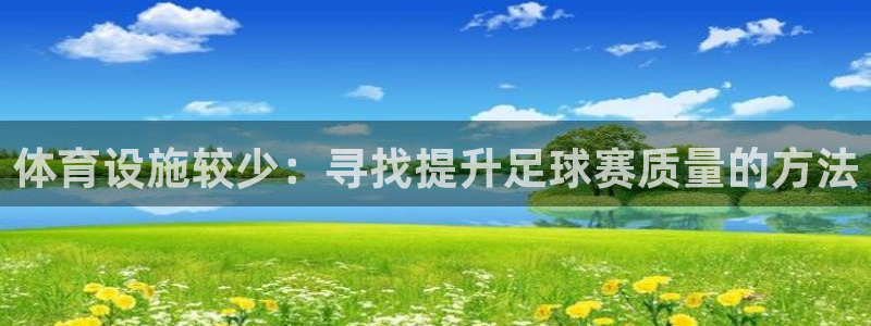 意昂体育4招商：体育设施较少：寻找提升足球赛质量的方法 