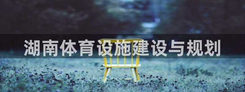 意昂体育4平台注册要钱吗：湖南体育设施建设与规划