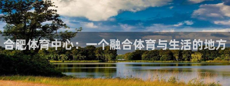 海南意昂体育4：合肥体育中心：一个融合体育与生活的地方