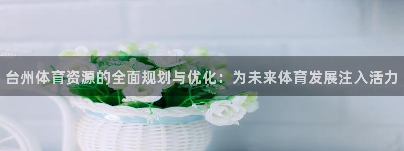 意昂4新能源：台州体育资源的全面规划与优化：为未来体育发展注