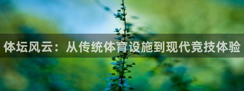 意昂体育4平台是正规平台吗知乎：体坛风云：从传统体育